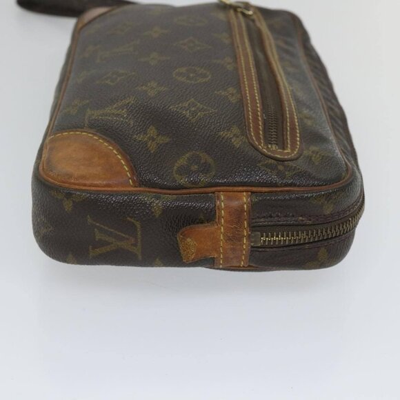 LOUIS VUITTON Monogram Marly Dragonne GM Clutch Bag - Picture 4 of 16